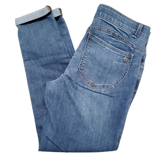 Democracy Denim - Democracy Absolution Skinny Jeans Womens 8 Dark Wash Stretch Denim Tummy Control